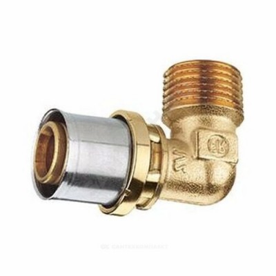 Угольник МП/PE-X латунь пресс Дн 40х1 1/4"х90гр НР RM127 Giacomini RM127Y066