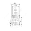 Клапан приемный FV-NL-G5/8 PV/V,E/C U2 Grundfos 98070953